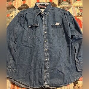 Vintage Tommy Hilfiger Denim Shirt